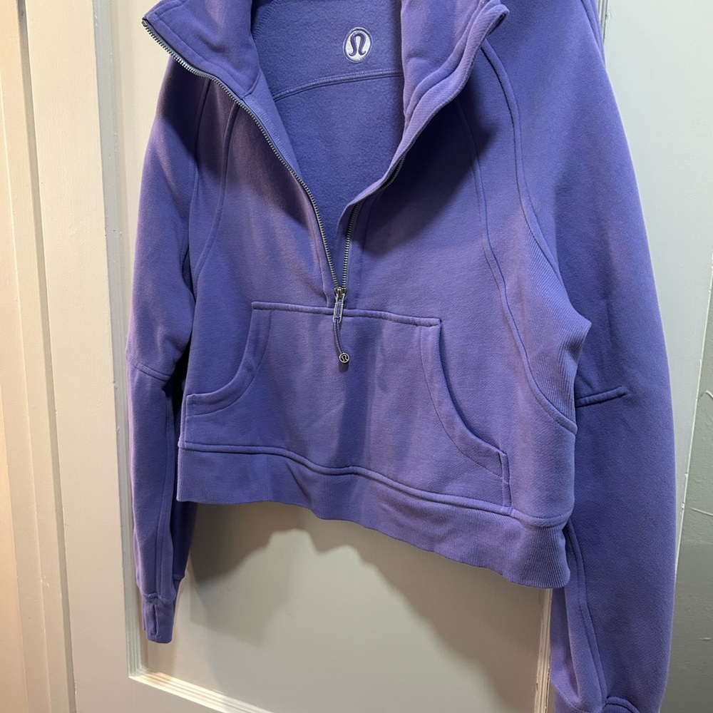 lululemon athletica Lavender Half-Zip Hoodie